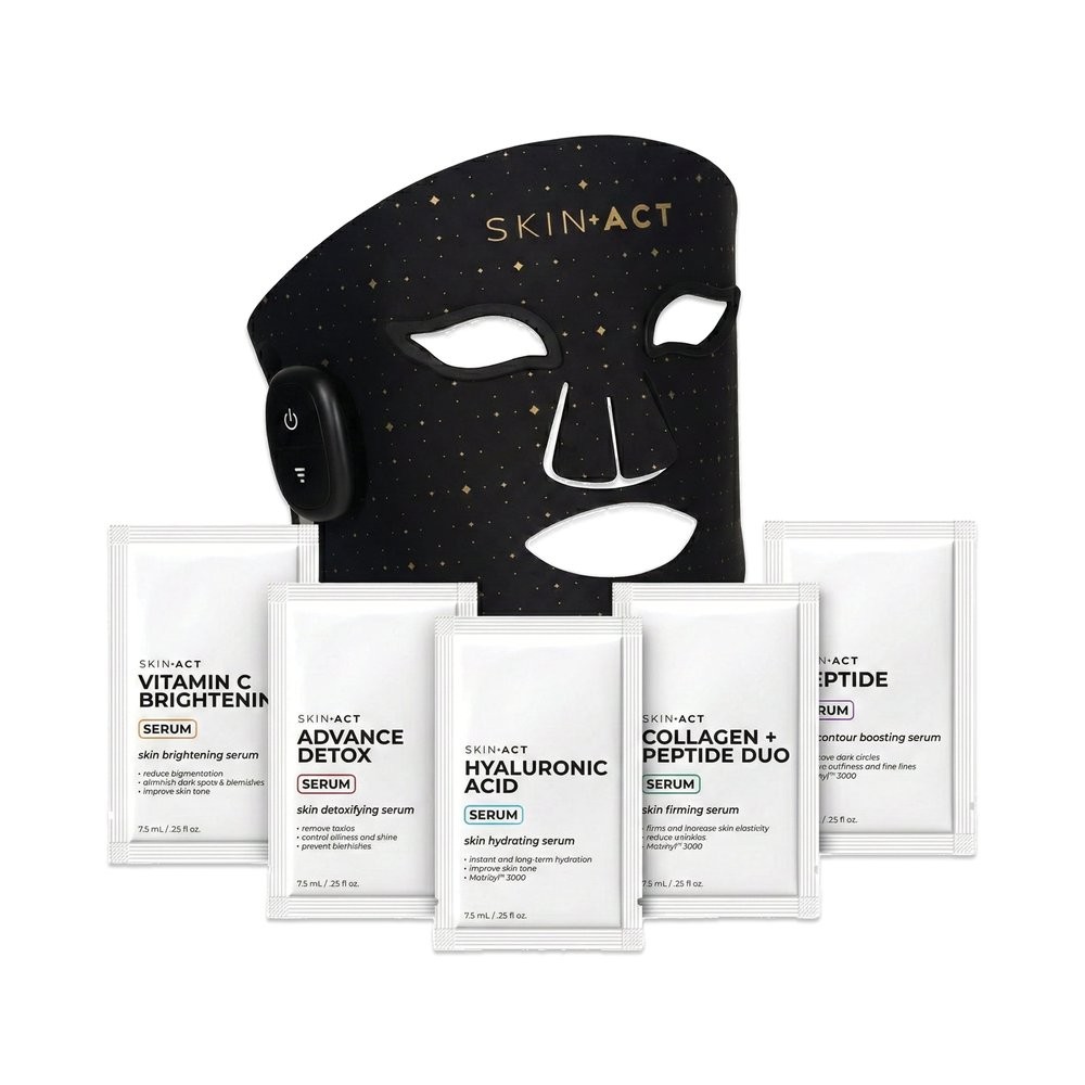 Red Light Therapy Mask + Serums Trial Pack
