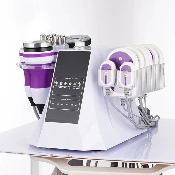 BRÜUN 2.0 6-in-1 40K Cavitation & Vacuum RF Body Sculpting and Slimming Machine