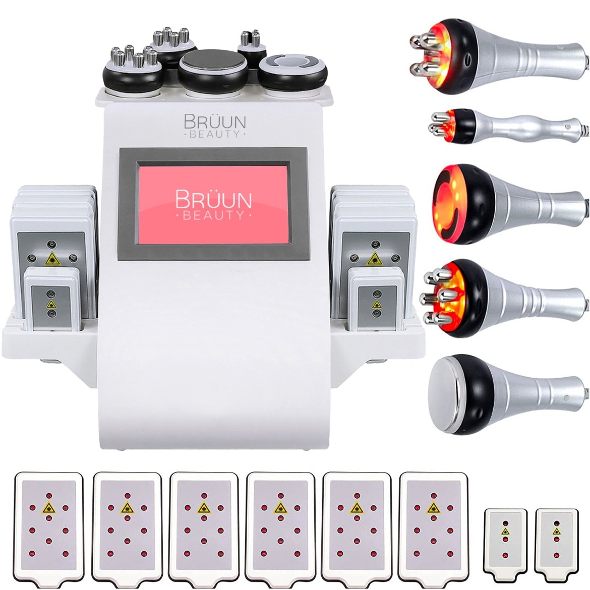 BRÜUN 6 in 1 Cavitation Machine Body Sculpting Laser Lipo Ultrasound