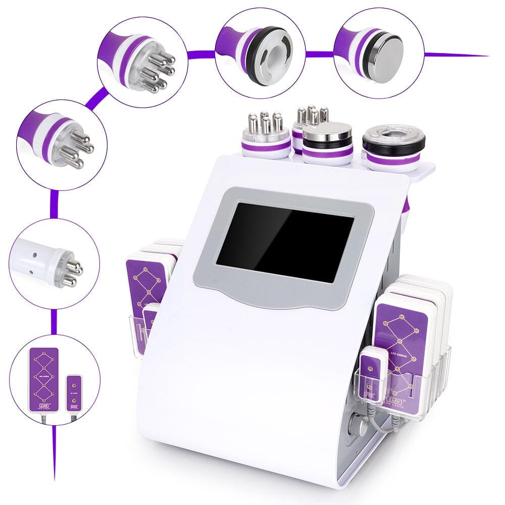 BRÜUN 40K Ultrasonic 6 in 1 Body Sculpting Cavitation Machine with Lipo laser