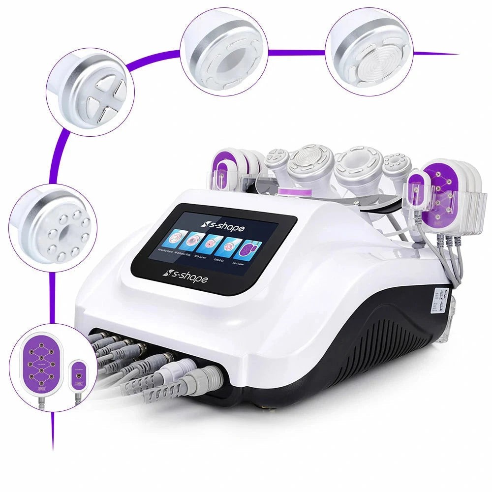 BRÜUN S Shape 6 IN1 30K Cavitation Lipo Laser Slimming Body Sculpting