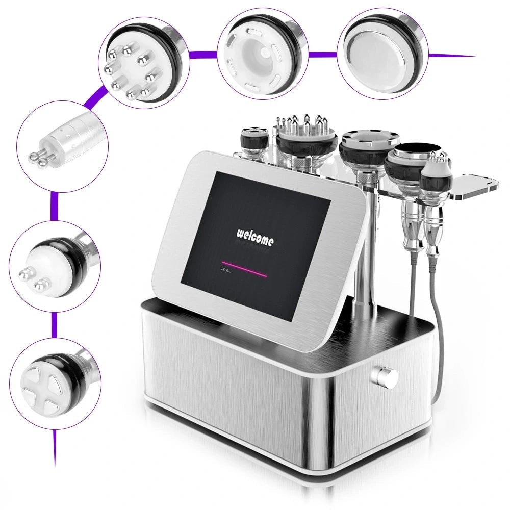 BRÜUN 40Kpro 6 in 1 Ultrasonic Cavitation Machine Profesional Body