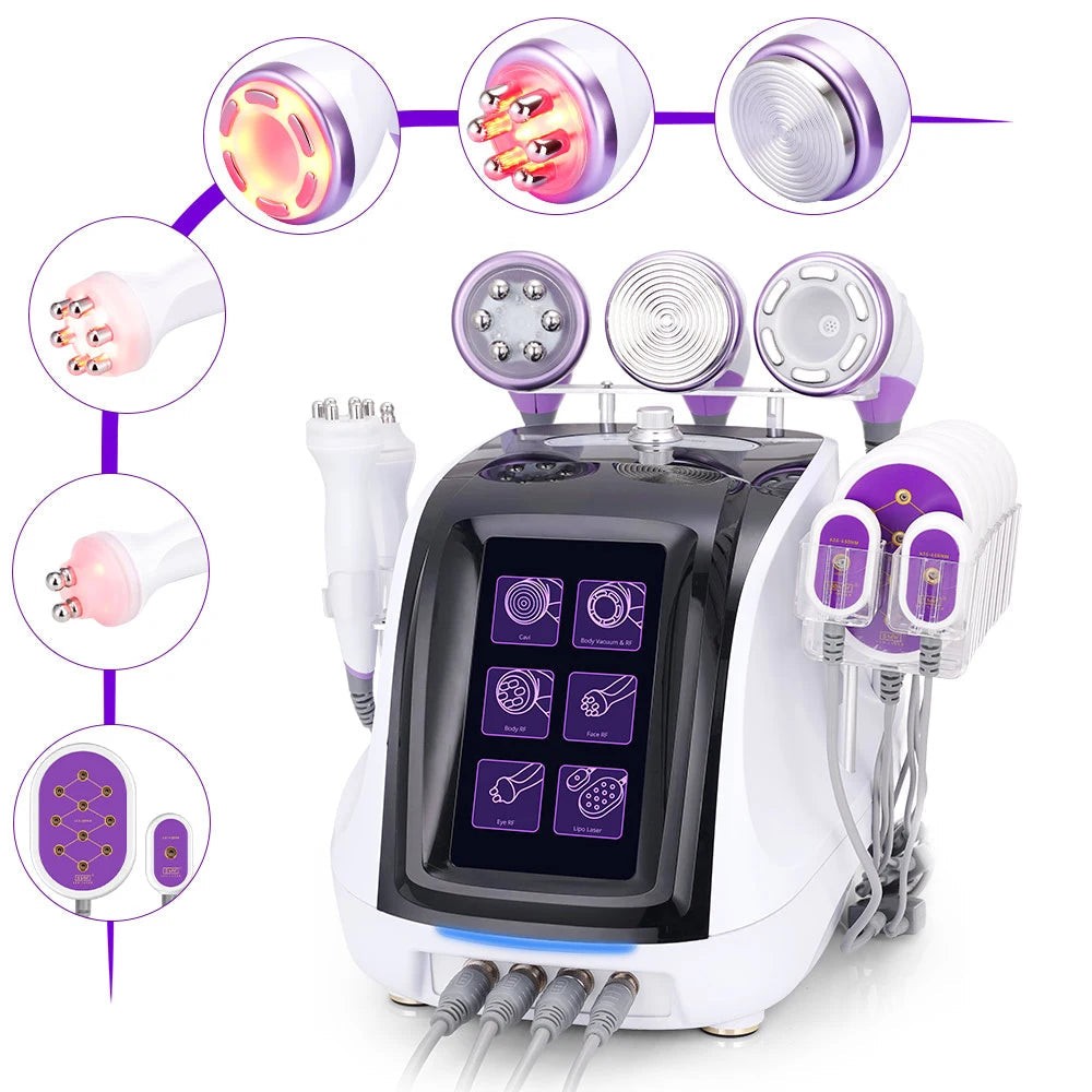 BRÜUN 6 in 1 Ultrasonic Cavitation Machine Lipo Laser Fat Burning