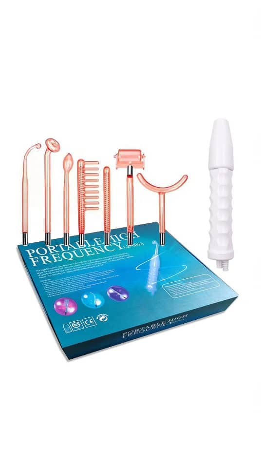 BRÜUN High Frequency facial machine Device with 7 pipes