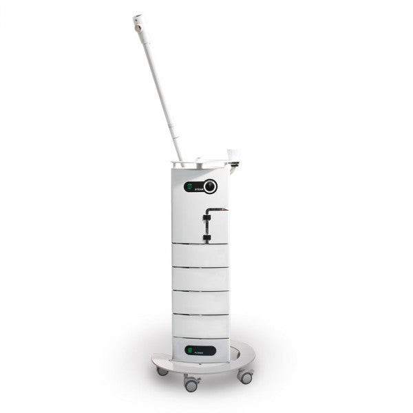 Gharieni AluVap Steamer and Mag Lamp, White
