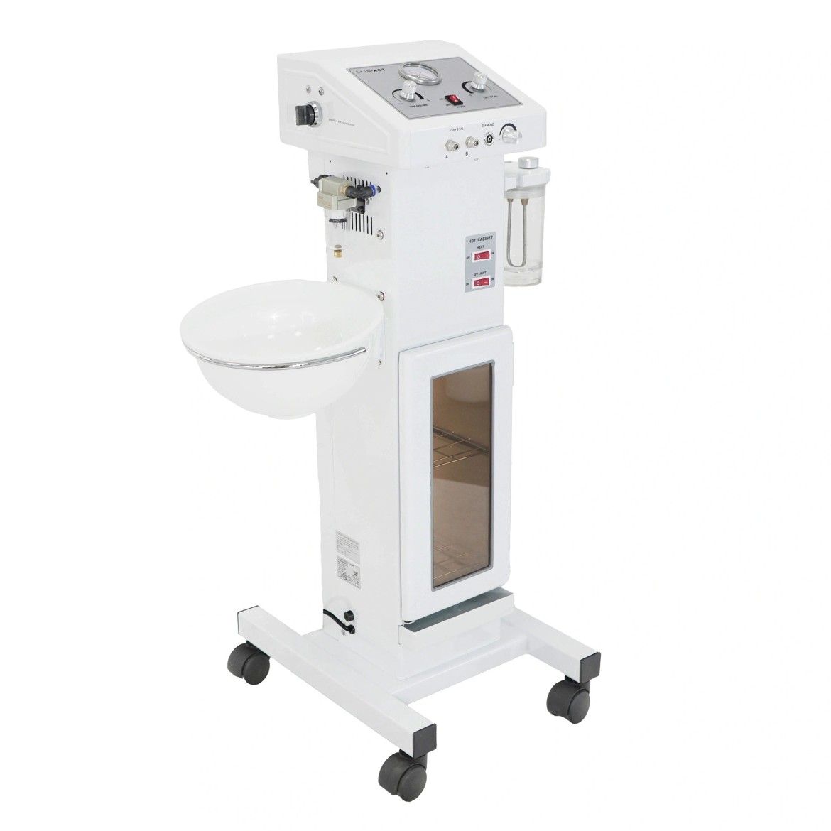 Crystal Microdermabrasion + Hot Towel Cabinets