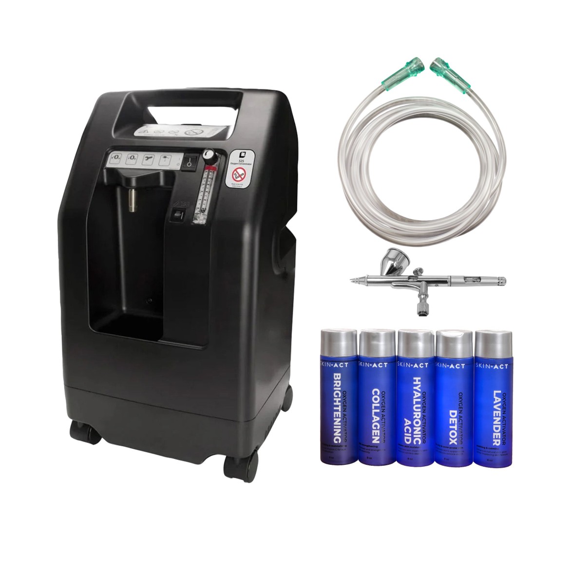 DeVilbiss O2 Facial Oxygen Unit Package