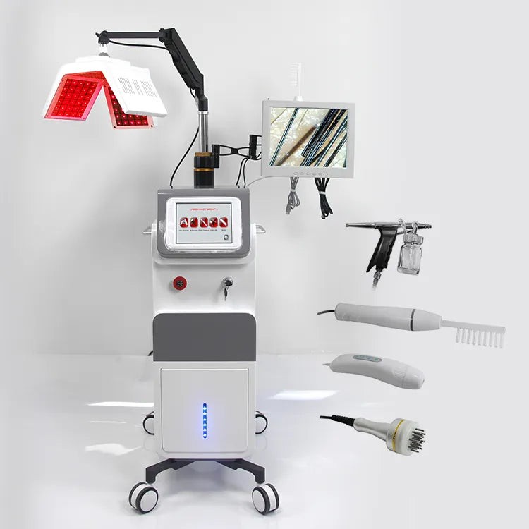 5 In 1 Hair Loss Treatment Scalp Detection Analyzer LED 650NM Diode