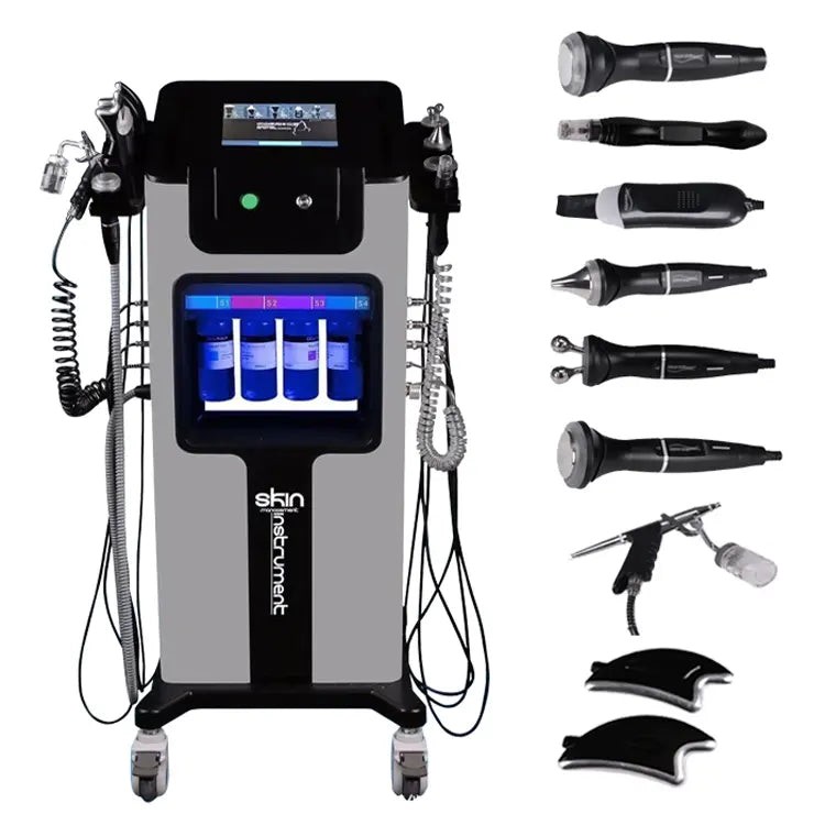 Professional 10 in 1 Hydra Master Facials Care Skin Polishing Hydro Dermabrasion Machine