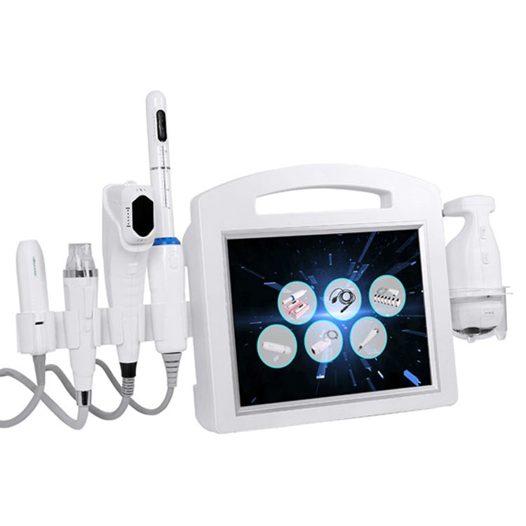 R16 6-in-1 Korea HIFU Machine with RF Microneedling for Face & Body Tightening