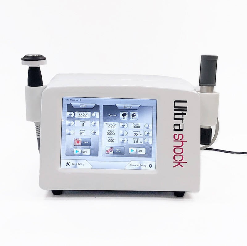 2-in-1 Ultrasonic Shock Wave Therapy Machine | Shockwave & Ultrasound