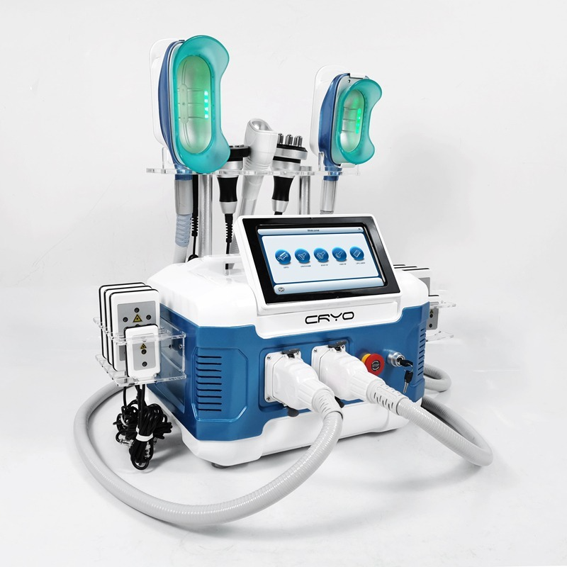 Portable Fat Cavitation RF 360 Body Sculpting Cryo Slimming Machine with CE