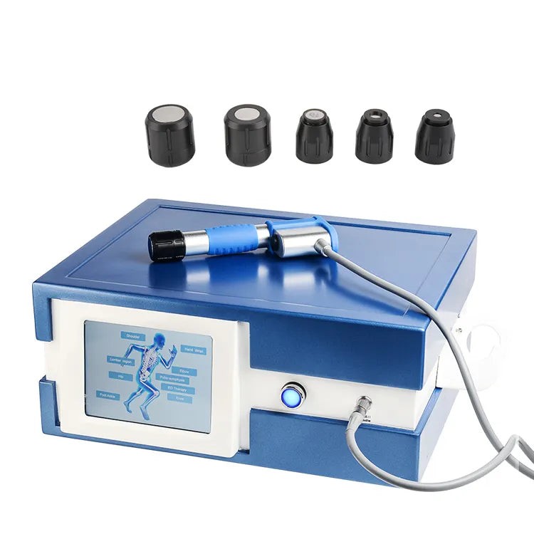 KMSLASER SW13 Pneumatic Radial Shockwave Therapy Machine for Physiotherapy Rehabilitation | 5 Heads, 1–8 Bar