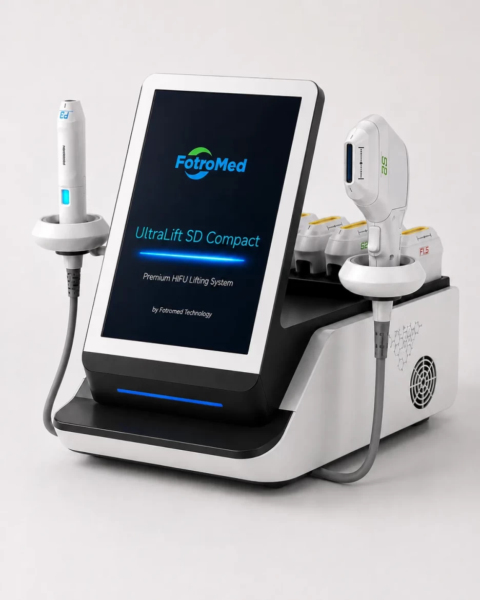 Portable V-Max HIFU Machine with MFU + RF