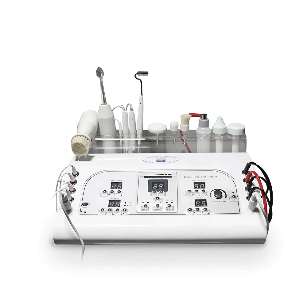 8-in-1 Professional Facial Machine for Deep Cleansing, Skin