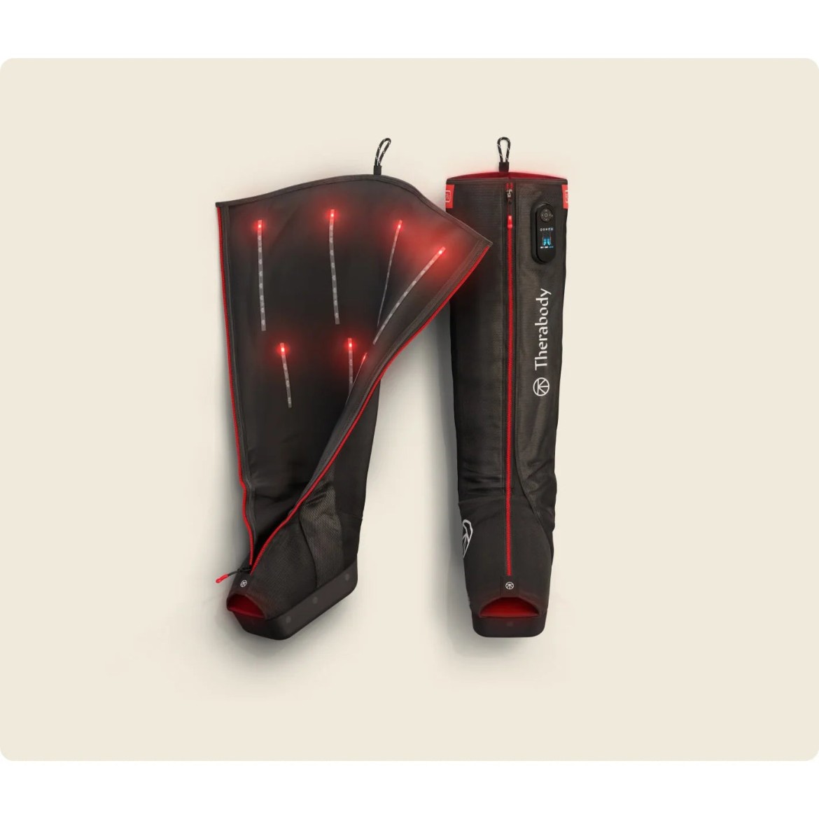 Therabody JetBoots PRO Plus | Compression + LED + Vibration Recovery Boots