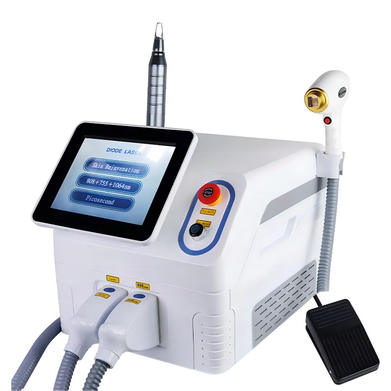 HUIMAIN 2 in 1 Diode Laser 808nm for Hair Removal & Skin