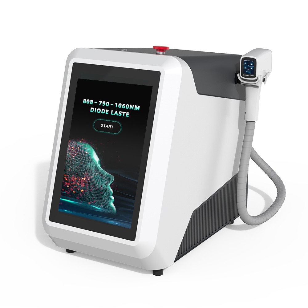 4 Wavelength Diode Laser Hair Removal Machine 755nm / 808nm / 940nm / 1064nm Professional Hair Removal System