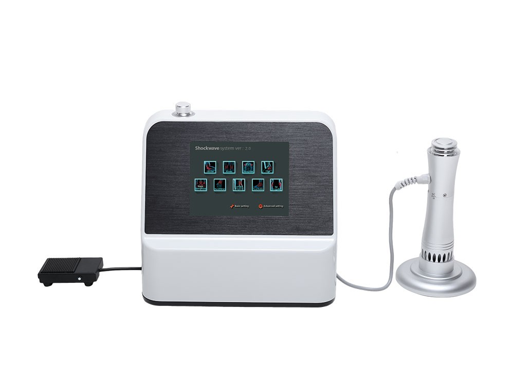 Shock wave therapy machine for chronic pain relief