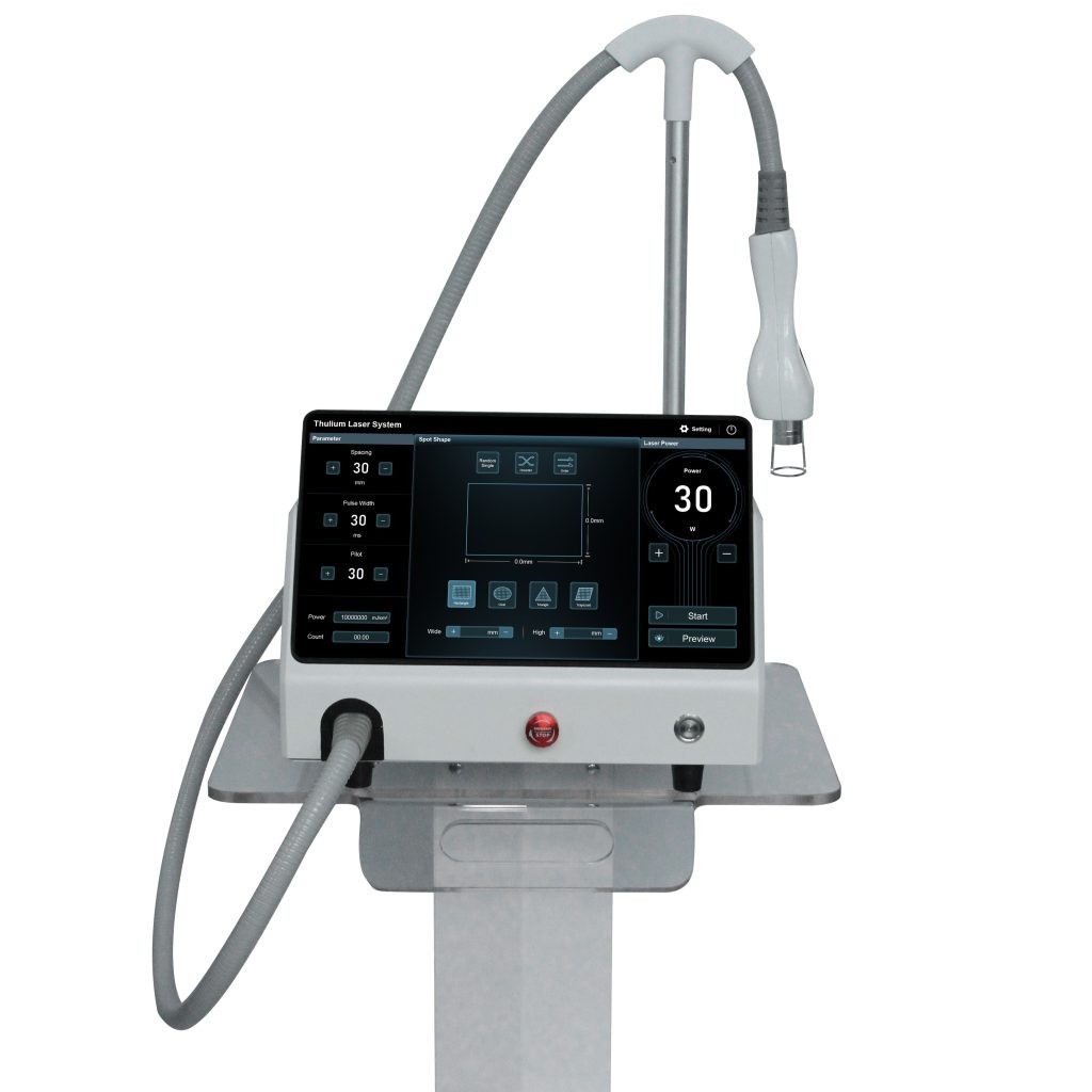 Fractional 1927nm Thulium Laser Facial Aesthetics Device